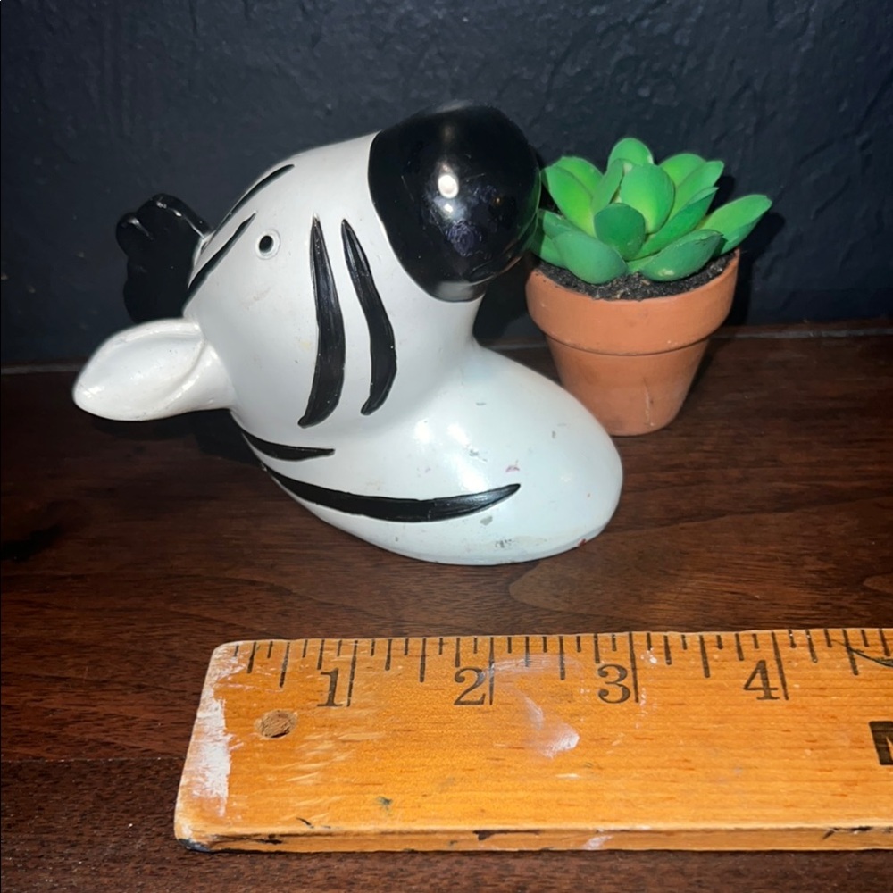 Target Zebra Resin Coat / Bag Hanger or Towel Hanger Wall Hanging Art Decor